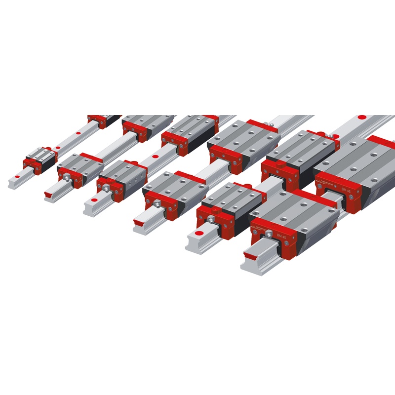 SCHNEEBERGER BM W 20-B-G2-V2線形アクチューエーター:20mmプロフィール、500N負荷、ボールスクリュードライブ
